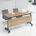 Modern Adjustable Executiveo Office Training Foldable Conference Classrooms Meeting Room Desk Table With Wheels